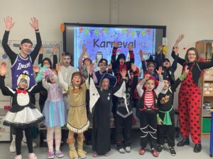 „Helau“ heißt es am Rosenmontag in der Sonnenschule