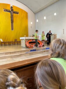 Großer Tag für die neuen Erstklässler der Sonnenschule Bramsche