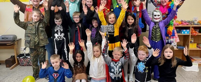 „Helau“ heißt es am Rosenmontag in der Sonnenschule